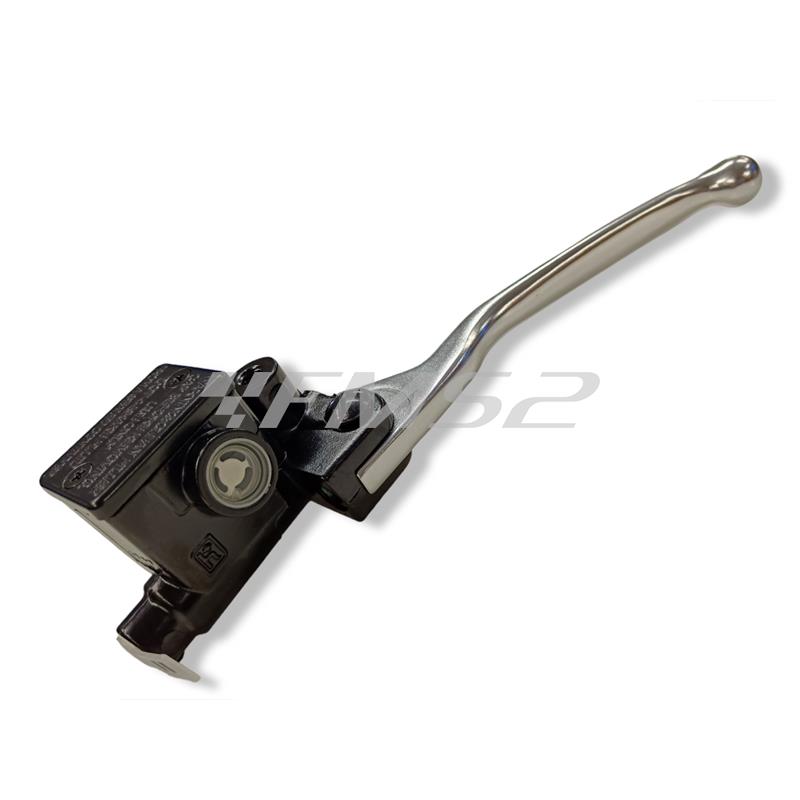 Pompa freno posteriore sinistra a comando idraulico completa di leva in alluminio cromata per scooter NRG Power 50 e maxi scooter Vespa GT, GTS e Super 125, 250 e 300 cc, ricambio CM074801