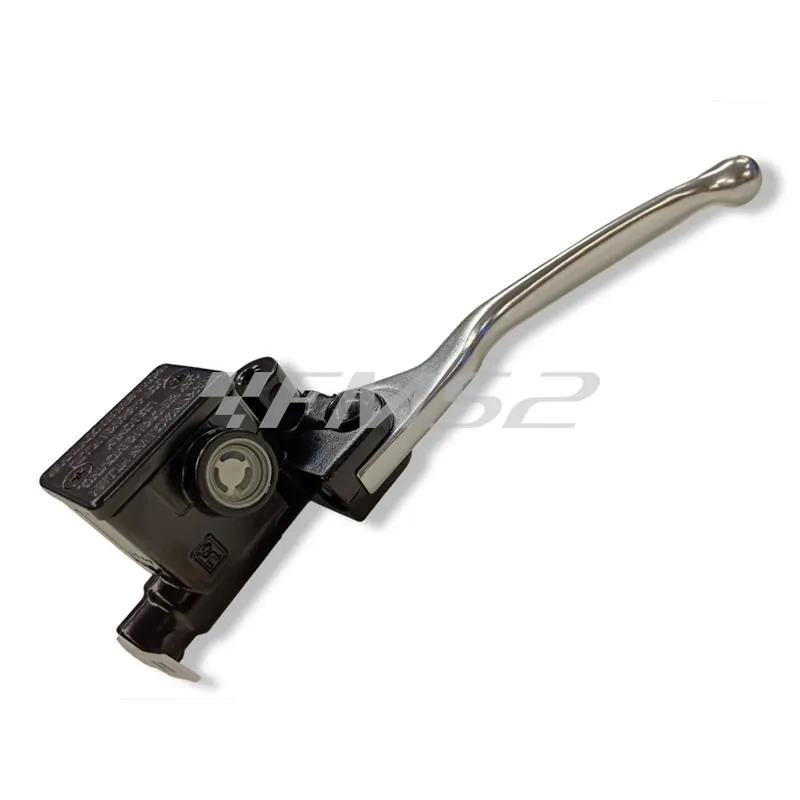 CM074801 Pompa freno posteriore sinistra a comando idraulico completa di leva in alluminio cromata per scooter NRG Power 50 e maxi scooter Vespa GT, GTS e Super 125, 250 e 300 cc
