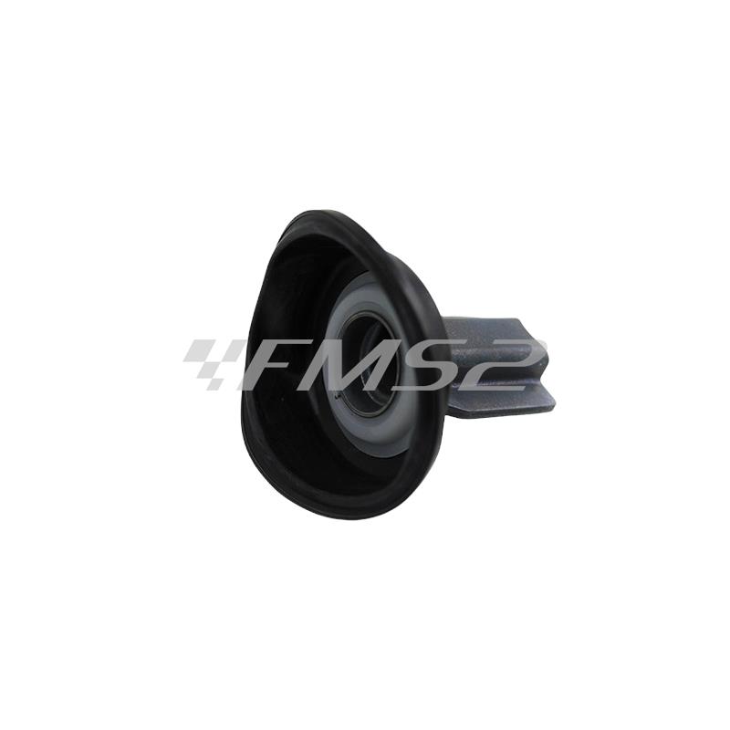 Valvola a membrana carburatore Piaggio maxi scooter 125, 150, 200 cc con motore Piaggio, ricambio CM140302