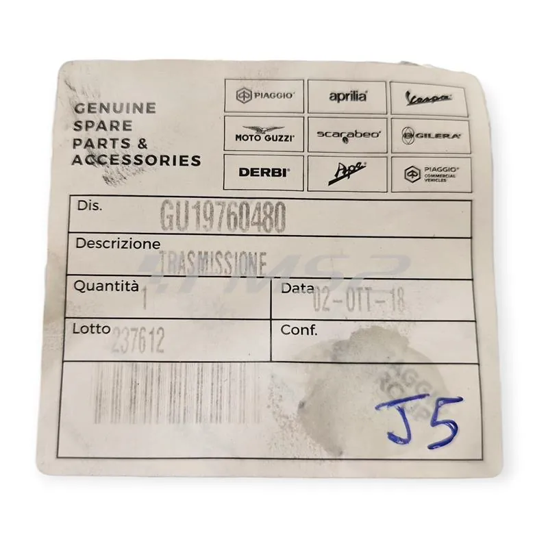 GU19760480 Trasmissione contachilometri Moto Guzzi V 35 C / V 50 C 1982-1986, V 50 III 1980-1984 e V 65 C 1983-1986