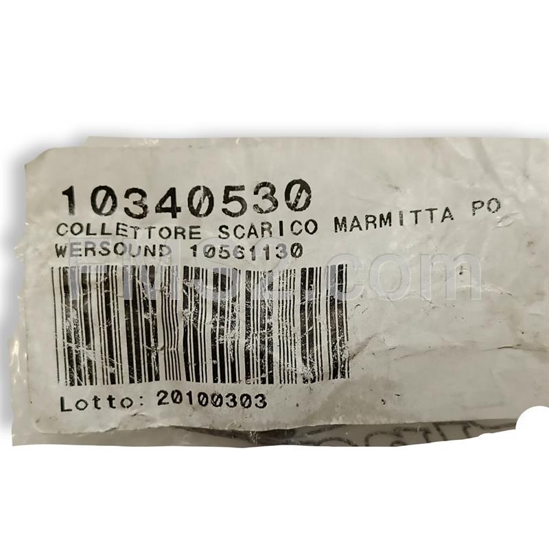 Collettore scarico marmitta powersound 1 (Pinasco), ricambio 10340530