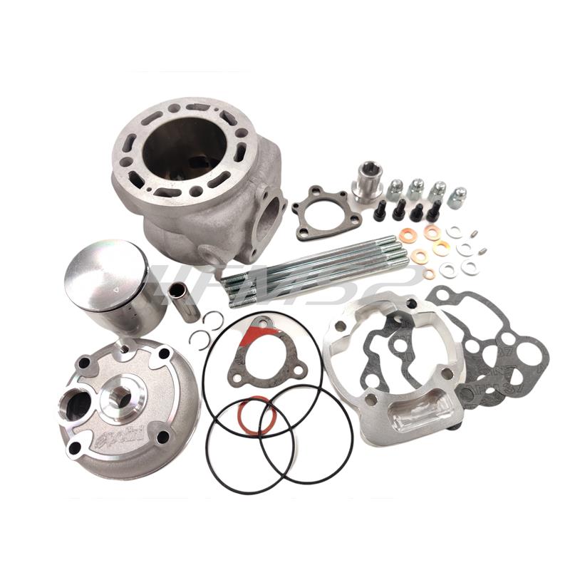 Motore gruppo termico Polini Big Evolution diametro 52 mm e corsa 44 mm con cilindrata 93,4 cc per motori Minarelli AM6 e da montare assieme all'albero motore 2100069, ricambio 1331012