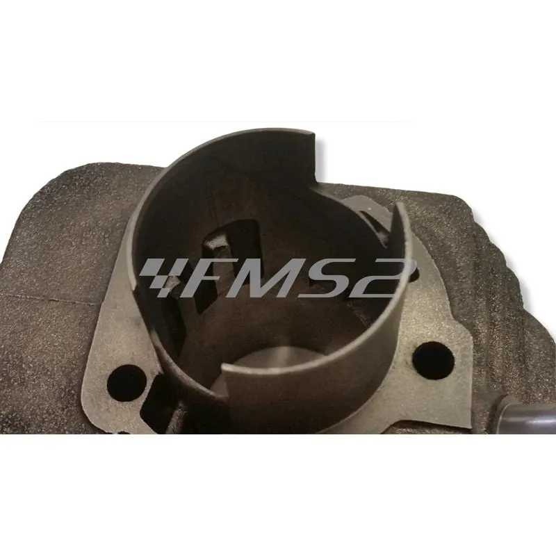 Motore gruppo termico Polini completo di testa diametro 43 mm 65cc spinotto 12 mm per ciclomotori Piaggio Ciao tutte le versioni, ricambio 1400065