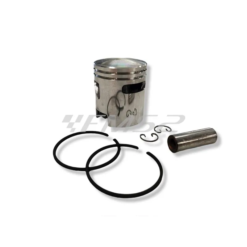 Gruppo termico motore Polini Racing 65 cc diametro 43 mm spinotto 12 mm in ghisa con testa a candela centrale per ciclomotori Piaggio SI,Bravo, SuperBravo, Boss, ricambio 1400133R