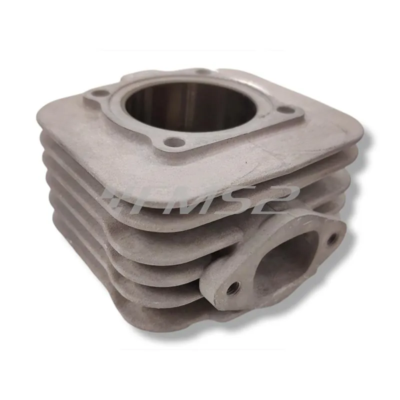 140.0214 Gruppo termico motore Polini Evolution per scooter Piaggio raffreddati ad aria con diametro 47,6 mm mono fascia e  scarico con fori booster