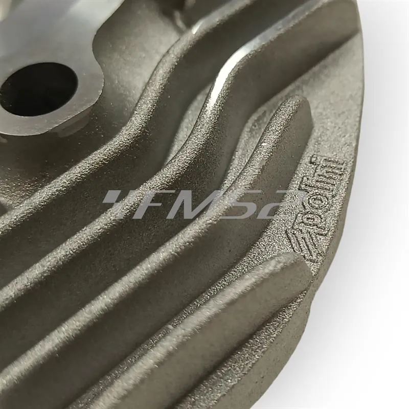 Gruppo termico motore Polini per Piaggio Vespa PX200E in ghisa con diametro 68,5 mm  completo di testa e pistone bi fascia e guarnizioni, ricambio 1400233