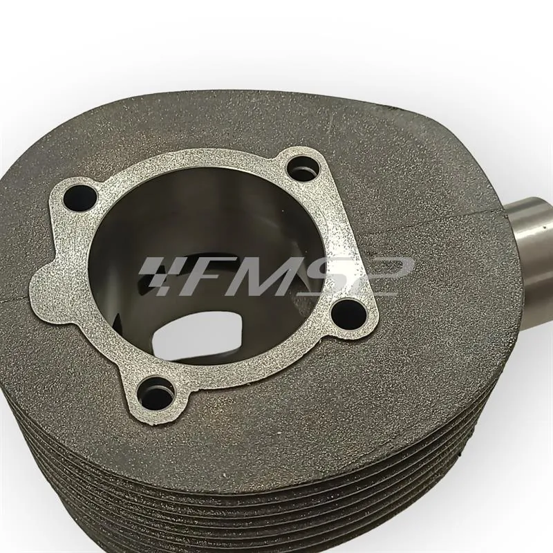 Gruppo termico motore Polini per Piaggio Vespa PX200E in ghisa con diametro 68,5 mm  completo di testa e pistone bi fascia e guarnizioni, ricambio 1400233