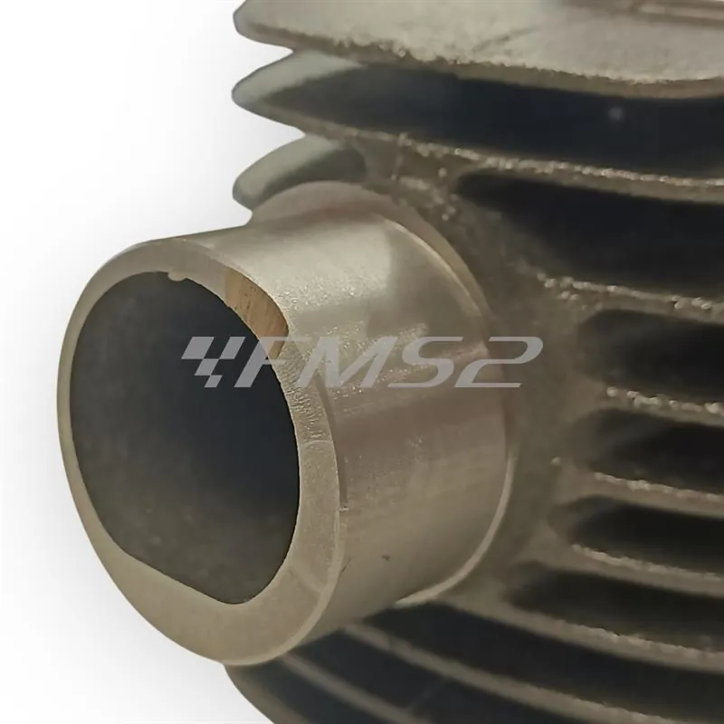 Gruppo termico motore Polini per Piaggio Vespa PX200E in ghisa con diametro 68,5 mm  completo di testa e pistone bi fascia e guarnizioni, ricambio 1400233