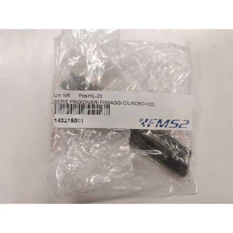 Prigionieri fissaggi cilindro acqua (Polini), ricambio 143215001