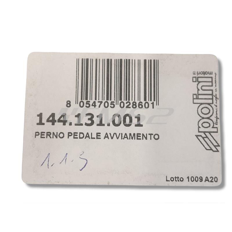 Perno pedale avviamento minicross, ricambio 144131001