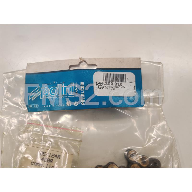 Catena minicross xp4 (95 maglie) (Polini), ricambio 144300010