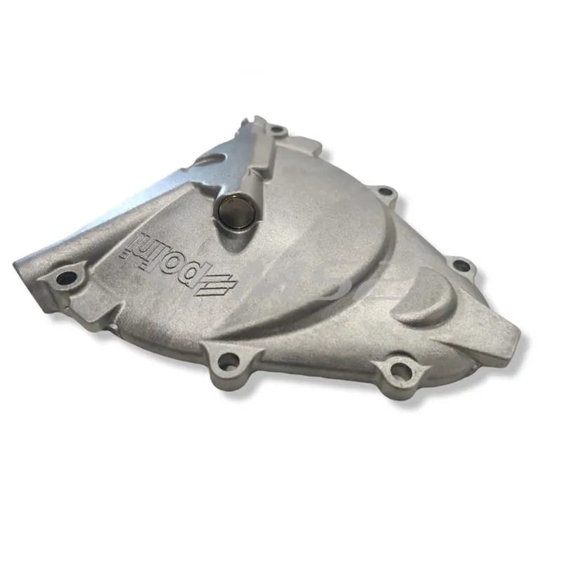 Coperchio frizione Polini in alluminio per Piaggio Vespa 50, 125 primavera, 125 ET3 con asta corta  a cremagliera e guarnizione, ricambio 1700307