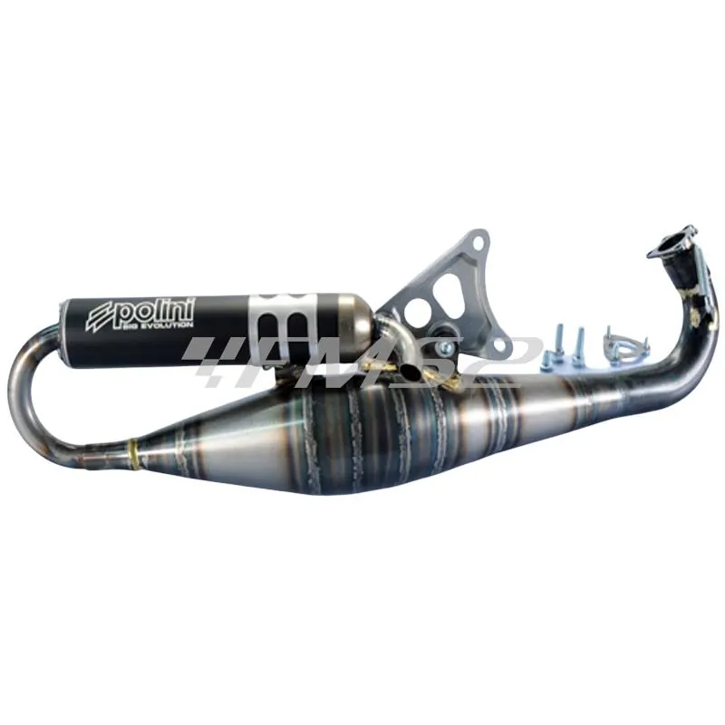 Marmitta Yamaha orizzontale acqua 94cc big evolution TWD (Polini), ricambio 2000289