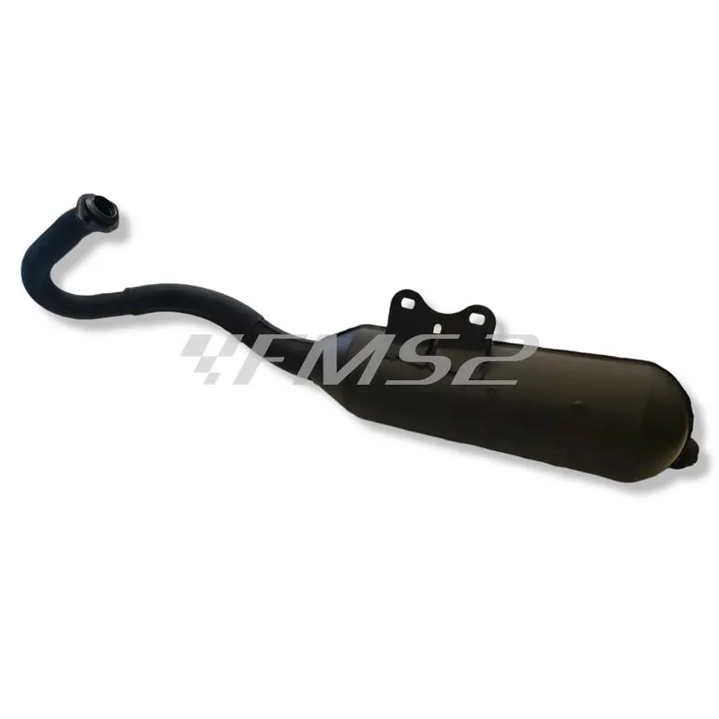 Marmitta polini  tipo originale scooter aprilia con blocco motore piaggio  ricambio 2000313