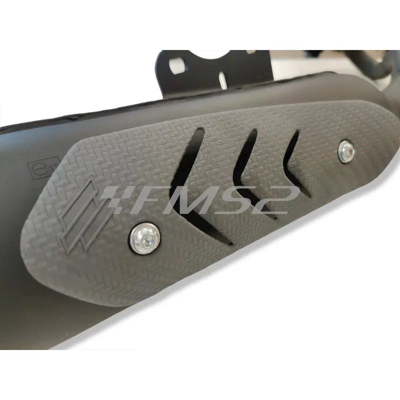 Marmitta polini  tipo originale scooter aprilia con blocco motore piaggio  ricambio 2000313