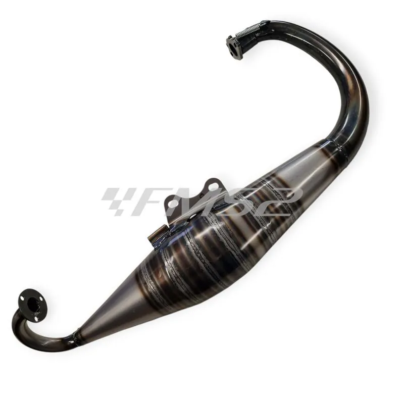 200.0339 Marmitta Polini FOR RACE 5 per MBK Booster e Yamaha BW's 50cc – Prestazioni Racing