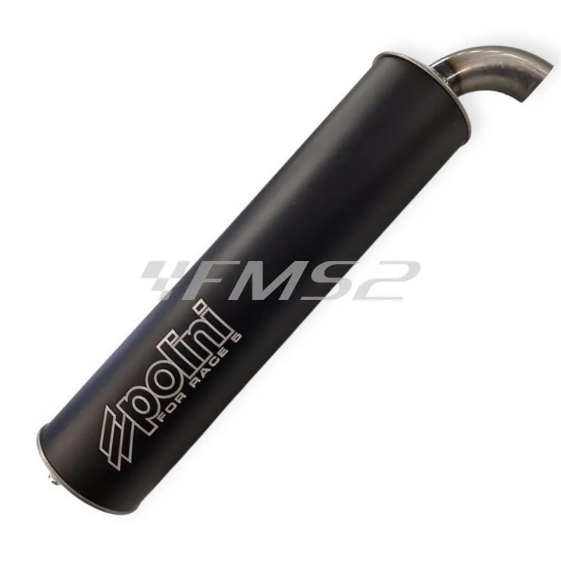 200.0339 Marmitta Polini FOR RACE 5 per MBK Booster e Yamaha BW's 50cc – Prestazioni Racing