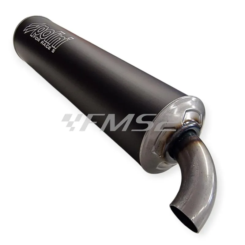 200.0339 Marmitta Polini FOR RACE 5 per MBK Booster e Yamaha BW's 50cc – Prestazioni Racing