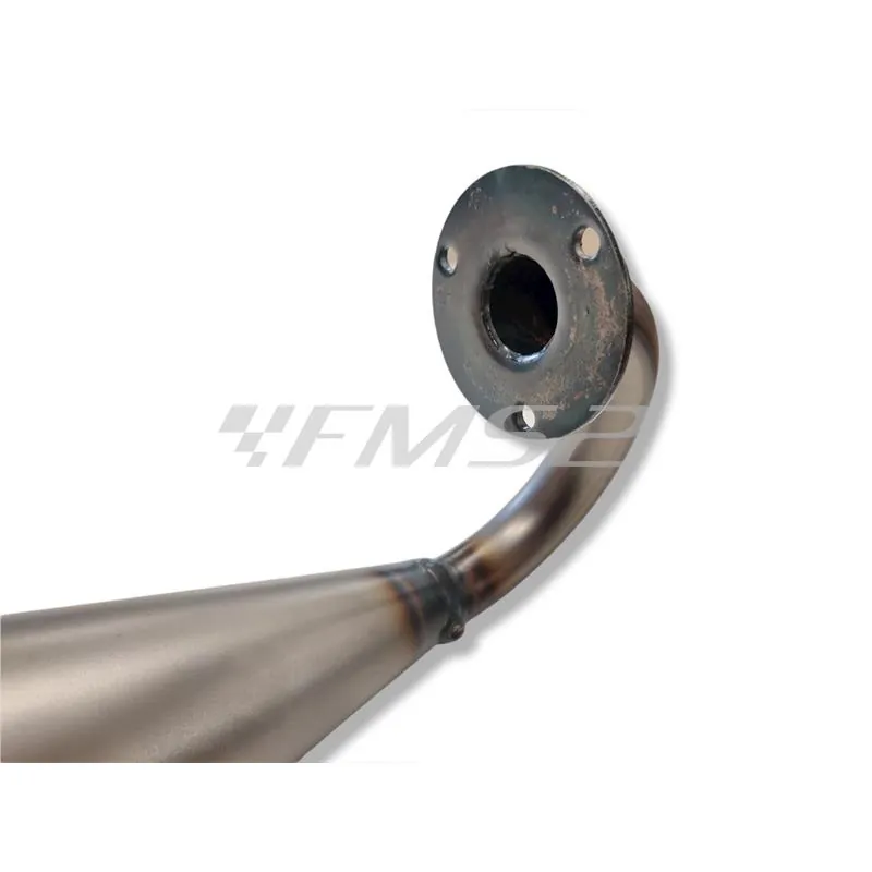 200.0407 Marmitta Polini modello scooter team 4 omologata per scooter Piaggio zip sp 50 e applicabile a tutti gli scooter con motore Piaggio raffreddati ad aria e liquido