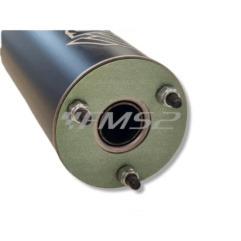 200.0407 Marmitta Polini modello scooter team 4 omologata per scooter Piaggio zip sp 50 e applicabile a tutti gli scooter con motore Piaggio raffreddati ad aria e liquido