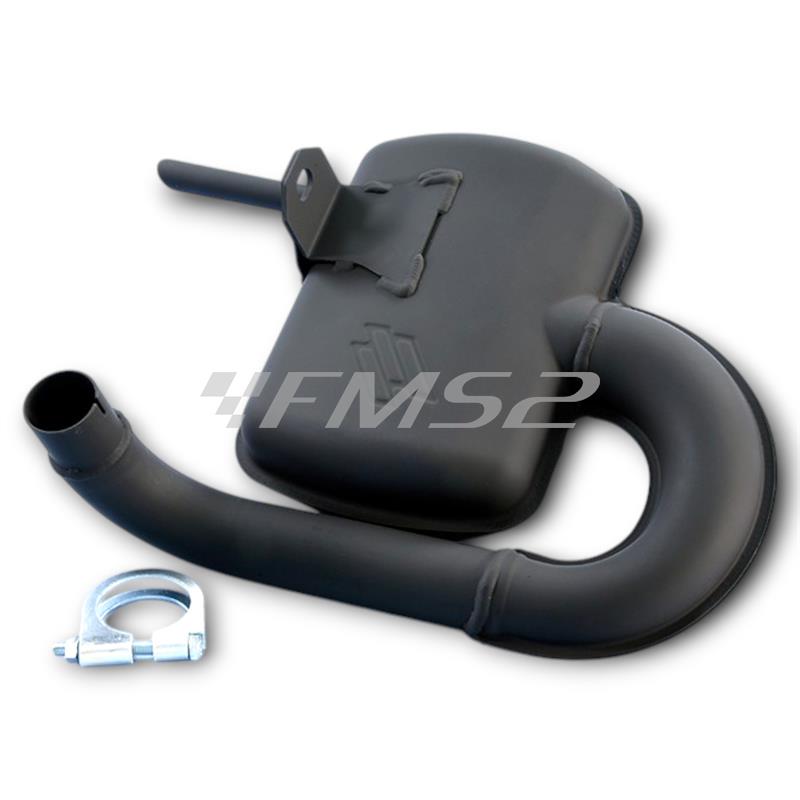 Marmitta Polini original per Piaggio Vespa 125 GT e GTR, Vespa 150 Sprint e Sprint Veloce, ricambio 2002020