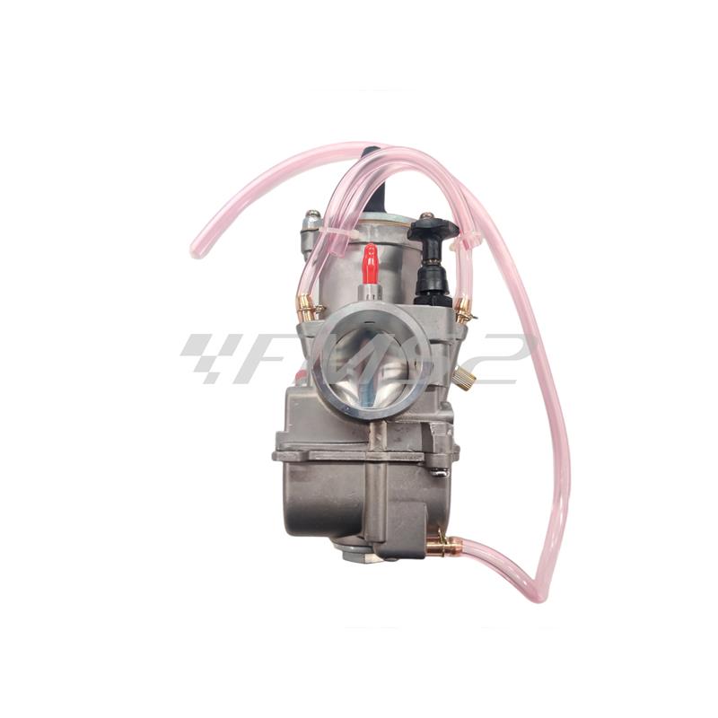 Carburatore Polini modello pwk diametro 32 con valvola piatta e senza power jet, ricambio 2010170