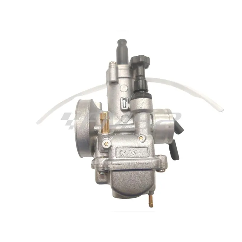 Carburatore Polini cp con diametro 23 e starter aria con pomello a tirare manuale per applicazioni varie, ricambio 2012300