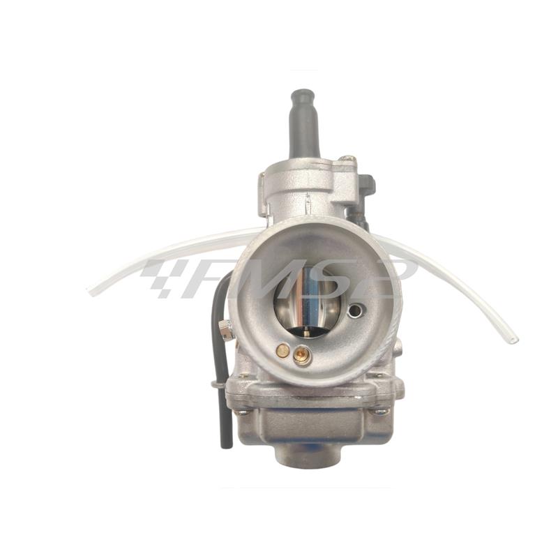 Carburatore Polini cp con diametro 23 e starter aria con pomello a tirare manuale per applicazioni varie, ricambio 2012300