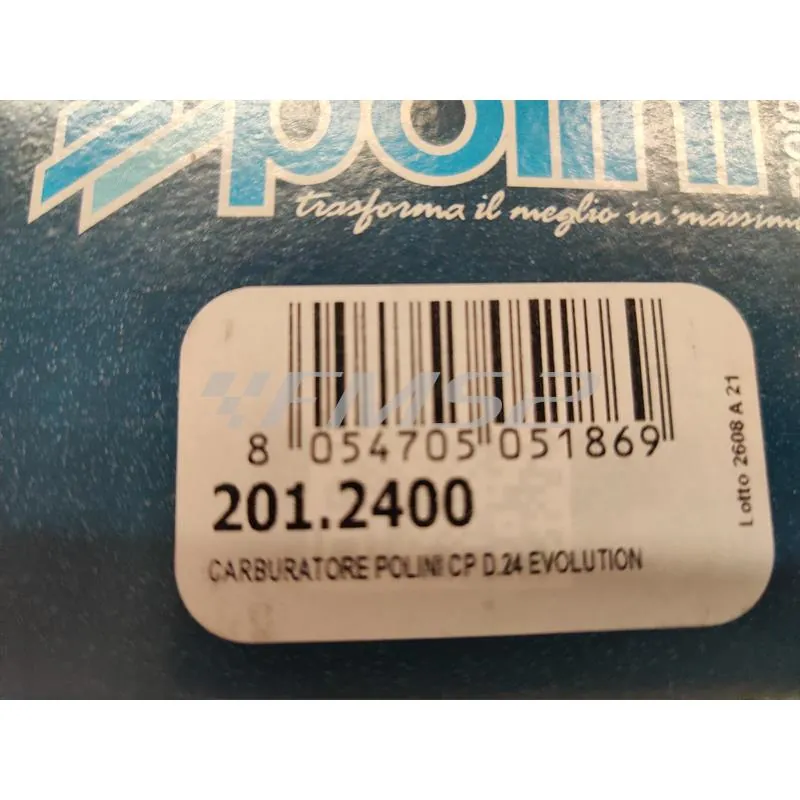201.2400 Carburatore polini cp diametro 24 modello evolution