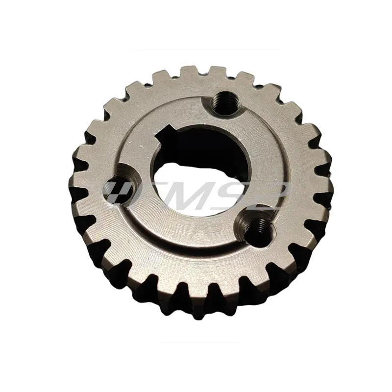 Ingranaggio campana frizione primaria Polini Z25 denti dritti per allungare il rapporto nei motori Piaggio Vespa 50 special e PK 50 con motore elaborato, ricambio 2021418