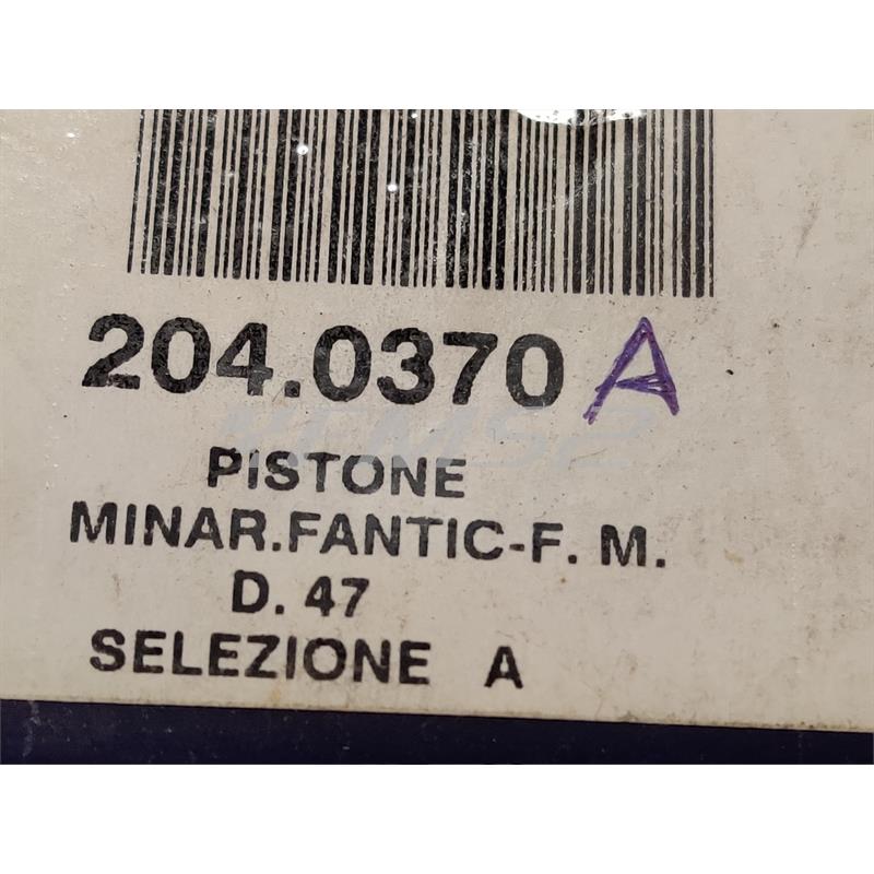 Pistone minar.-fantic-f.morini d.47 sele, ricambio 2040370A