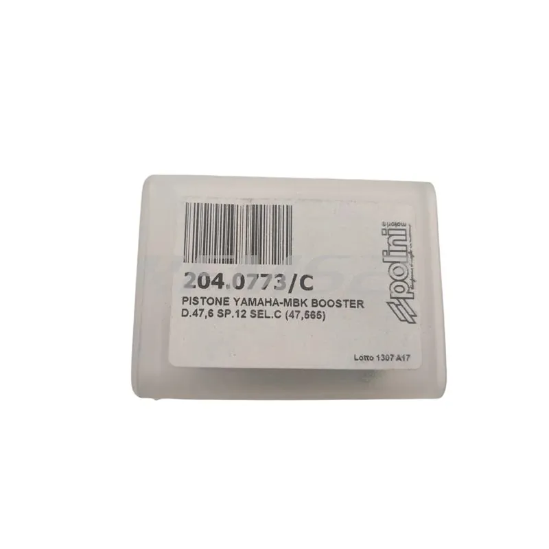 Pistone diametro 47.6 spinotto 12 monofascia per gruppo termico Polini Evolution selezione c, ricambio 2040773C