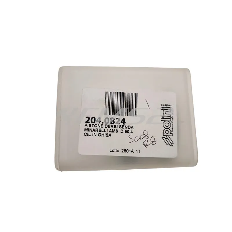 204.0824 Pistone Derbi senda diametro 50.4 mm per cilindro (Polini)