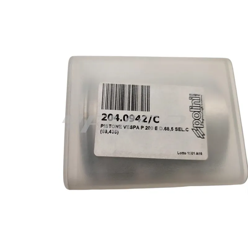 Pistone Vespa p 200 e d.68,5 sel.c (68,4), ricambio 2040942C