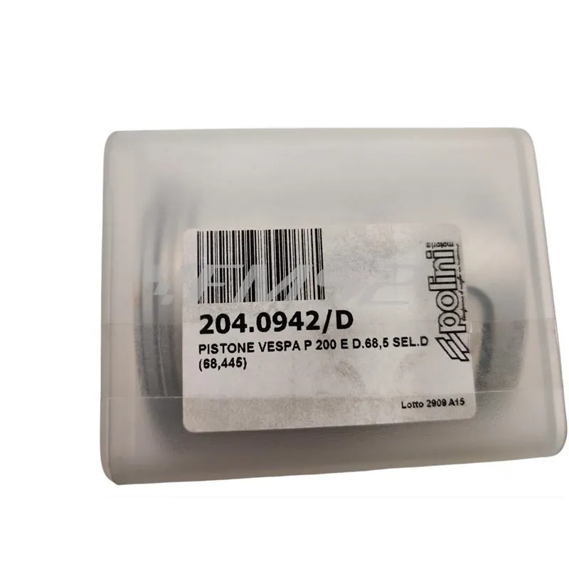 Pistone Vespa p 200 e d.68,5 sel.d (68,4, ricambio 2040942D