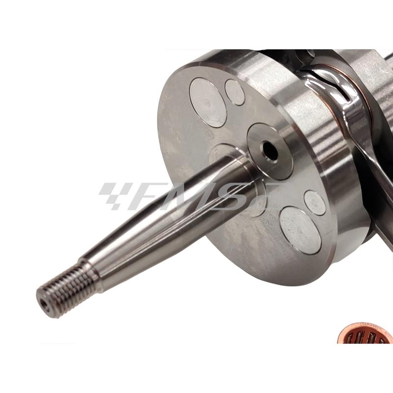 Albero motore Polini Big Evolution con biella 95 mm e corsa 44 mm per motori Minarelli AM6 da abbinare al codice 1331012, ricambio 2100069