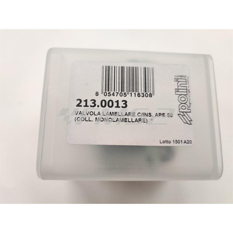 Valvola lamell.ape 50 c/inserti, ricambio 2130013