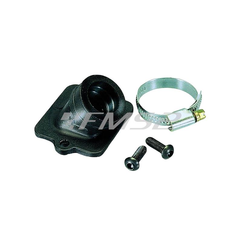 Collettore aspirazione dritto Polini Evolution Piaggio diametro 19-21, ricambio 2150405