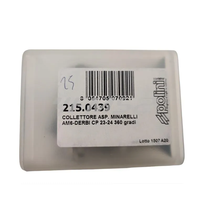 Collettore aspirazione minarelli am6-derbi cp 2, ricambio 2150439