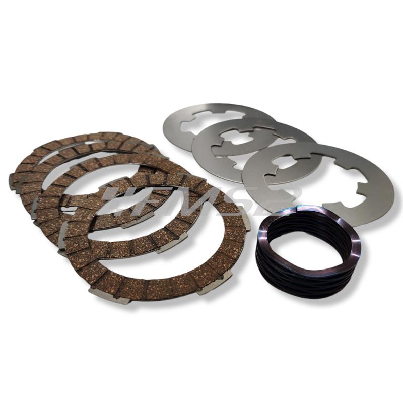 Serie dischi friz.vespa 50/125 evolution, ricambio 2300023