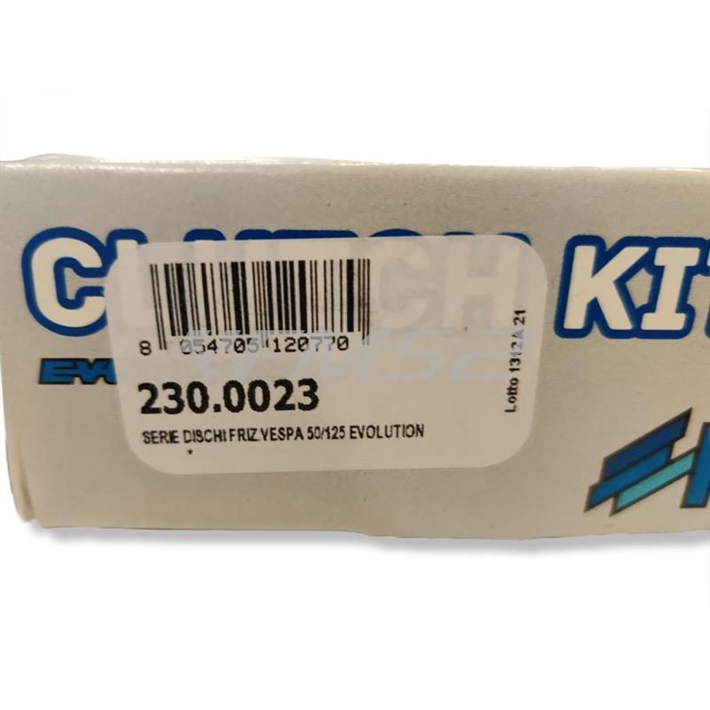 Serie dischi friz.vespa 50/125 evolution, ricambio 2300023