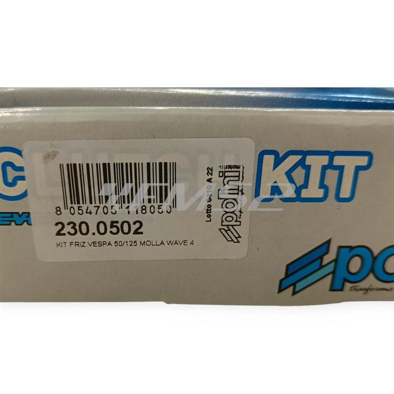 Kit friz.vespa 50/125 molla wave 4, ricambio 2300502