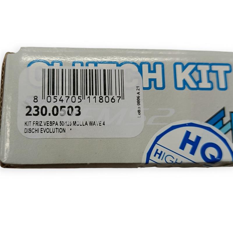 Kit friz.vespa 50/125 molla wave 4d, ricambio 2300503