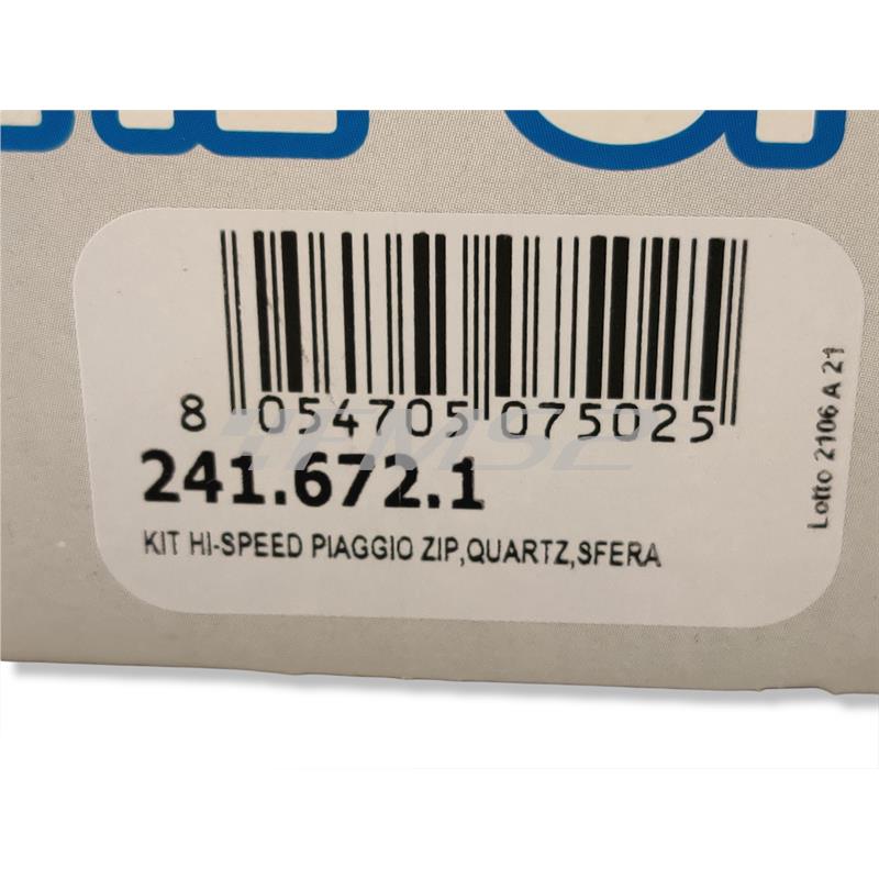 Kit hi-speed piaggio zip,quartz, ricambio 2416721