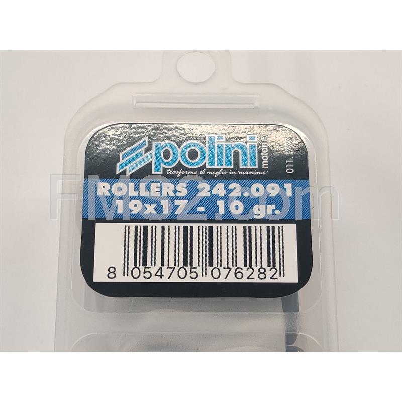 Rulli variatore 19x17 grammi 10 oz.0.351 (Polini), ricambio 242091