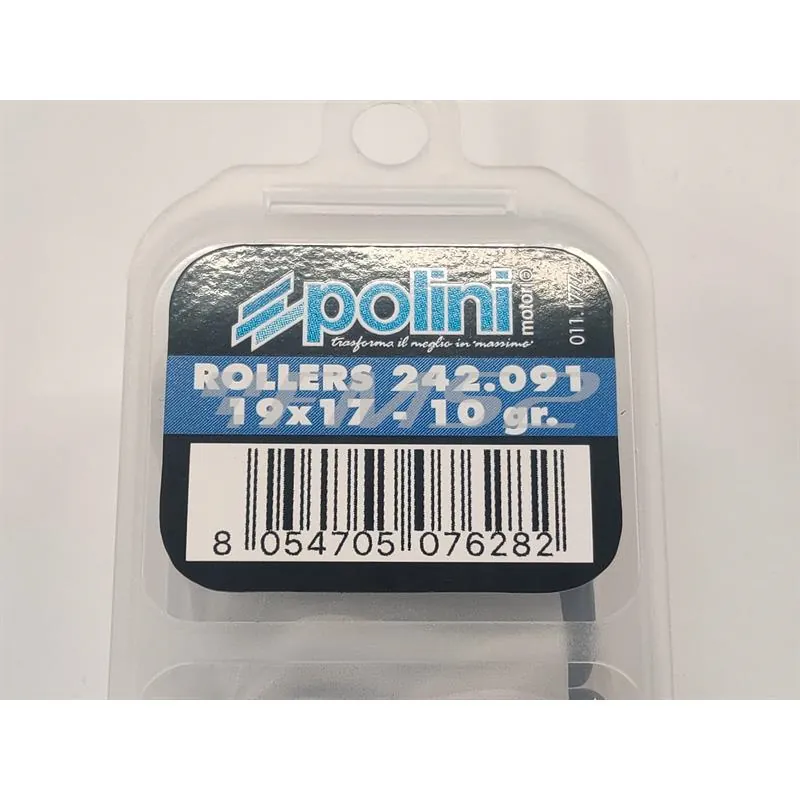 Rulli variatore 19x17 grammi 10 oz.0.351 (Polini), ricambio 242091