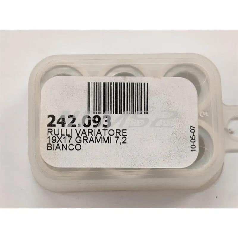 242.093 Rulli variatore 19x17 grammi 7.2 oz.0.25 (Polini)