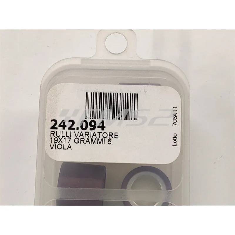 Rulli 19x17 g. 6.0 oz.0.204 (Polini), ricambio 242094