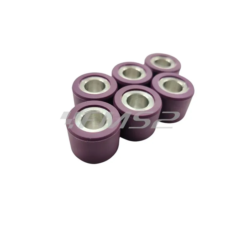 Rulli variatore 23x18 grammi 12.4 viola (Polini), ricambio 242148