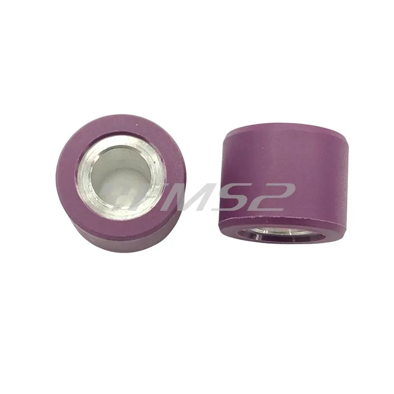 Rulli variatore 23x18 grammi 12.4 viola (Polini), ricambio 242148